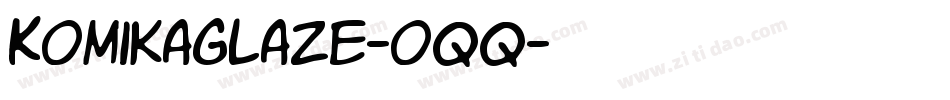 KomikaGlaze-oqq字体转换