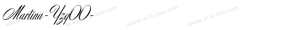Martina-YzqOO字体转换