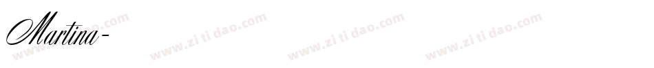 Martina字体转换
