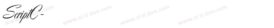 ScriptC字体转换