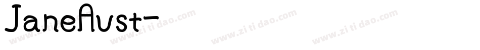 JaneAust字体转换