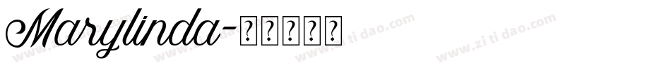 Marylinda字体转换