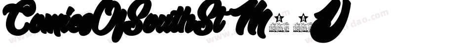 ComicsOfSouthSt-M81Y字体转换