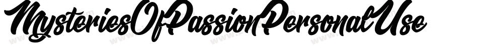 MysteriesOfPassionPersonalUse-YzX5o字体转换