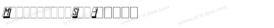 MastercardStd字体转换
