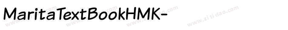 MaritaTextBookHMK字体转换