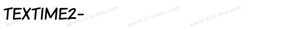 TEXTIME2字体转换