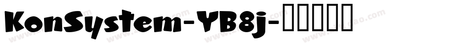 KonSystem-YB8j字体转换