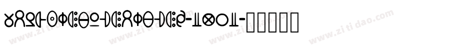 MrPhoneAlternates-3Z03字体转换