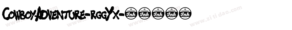 CowboyAdventure-rggYx字体转换
