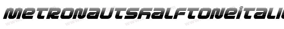MetronautsHalftoneItalic-Drq1字体转换 MetronautsHalftoneItalic-Drq1字体转换