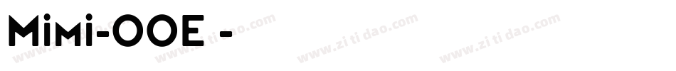 Mimi-66E1字体转换