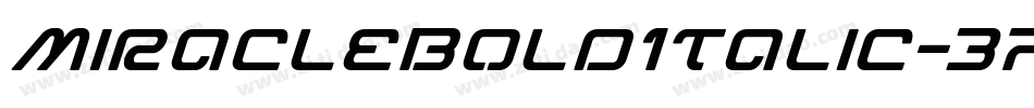 MiracleBoldItalic-375p字体转换 MiracleBoldItalic-375p字体转换