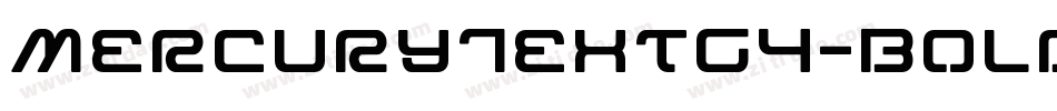 MercuryTextG4-Bold字体转换
