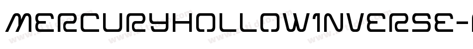 MercuryHollowInverse-pmyy字体转换