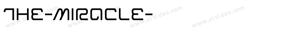 The-Miracle字体转换