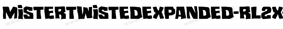 MisterTwistedExpanded-rL2x字体转换