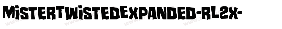 MisterTwistedExpanded-rL2x字体转换