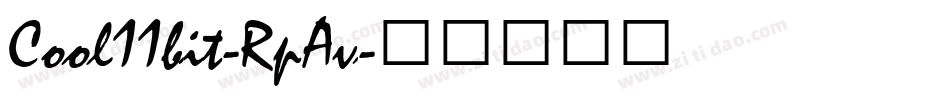 Cool11bit-RpAv字体转换