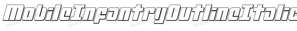 MobileInfantryOutlineItalicItalic-vWZE字体转换