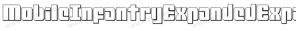 MobileInfantryExpandedExpanded-YDAO字体转换