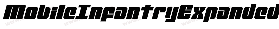 MobileInfantryExpandedItalicExpandedItalic-ro8y字体转换
