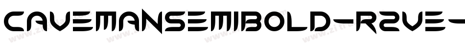 CavemanSemibold-R2Ve字体转换
