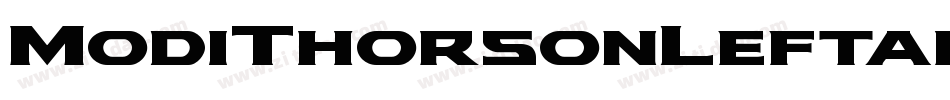 ModiThorsonLeftalic-8pjz字体转换 ModiThorsonLeftalic-8pjz字体转换