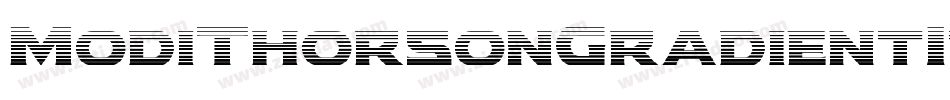 ModiThorsonGradientItalic-63Zx字体转换 ModiThorsonGradientItalic-63Zx字体转换