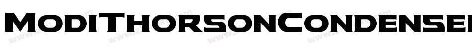 ModiThorsonCondensedItalic-zzmX字体转换 ModiThorsonCondensedItalic-zzmX字体转换