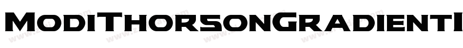 ModiThorsonGradientItalic-63Zx字体转换 ModiThorsonGradientItalic-63Zx字体转换