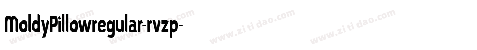 MoldyPillowregular-rvzp字体转换