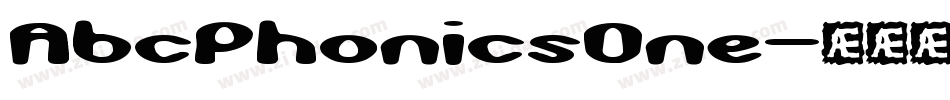 AbcPhonicsOne字体转换