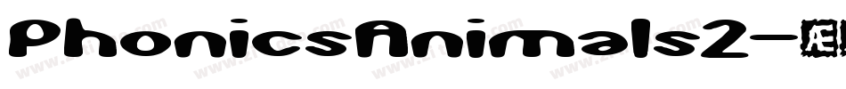 PhonicsAnimals2字体转换
