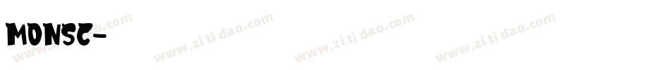 MONSC字体转换