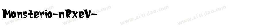 Monsterio-nRxeV字体转换