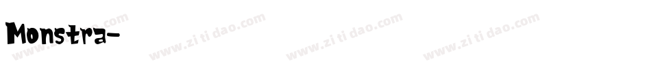 Monstra字体转换