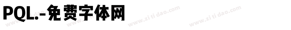 PQL.字体转换