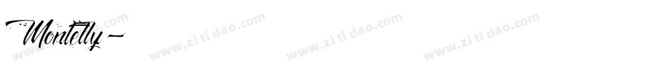 Montelly字体转换