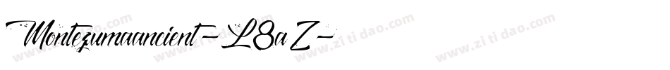Montezumaancient-L8aZ字体转换