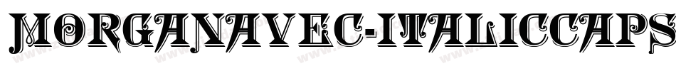 MorganAvec-ItalicCaps字体转换