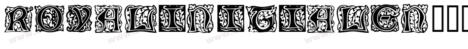 RoyalInitialen字体转换