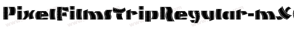PixelFilmstripRegular-mX6x字体转换