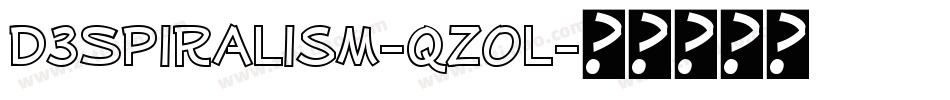 D3Spiralism-qZOl字体转换