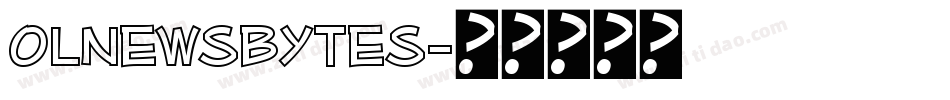 OLNewsbytes字体转换