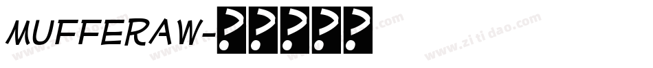 mufferaw字体转换