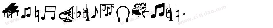MusicalSymbols字体转换