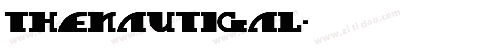 TheNautiGal字体转换