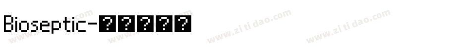 Bioseptic字体转换