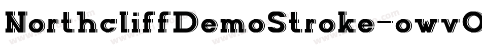 NorthcliffDemoStroke-owvOd字体转换